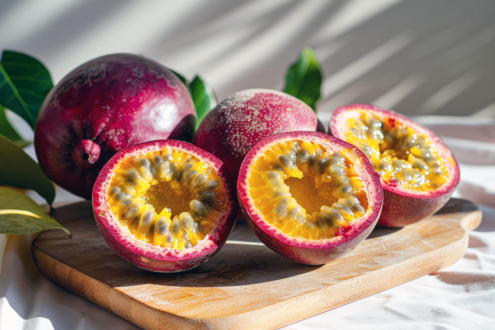 Fruta gulupa para exportación