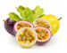 Frutas tropicales gulupa y maracuyá