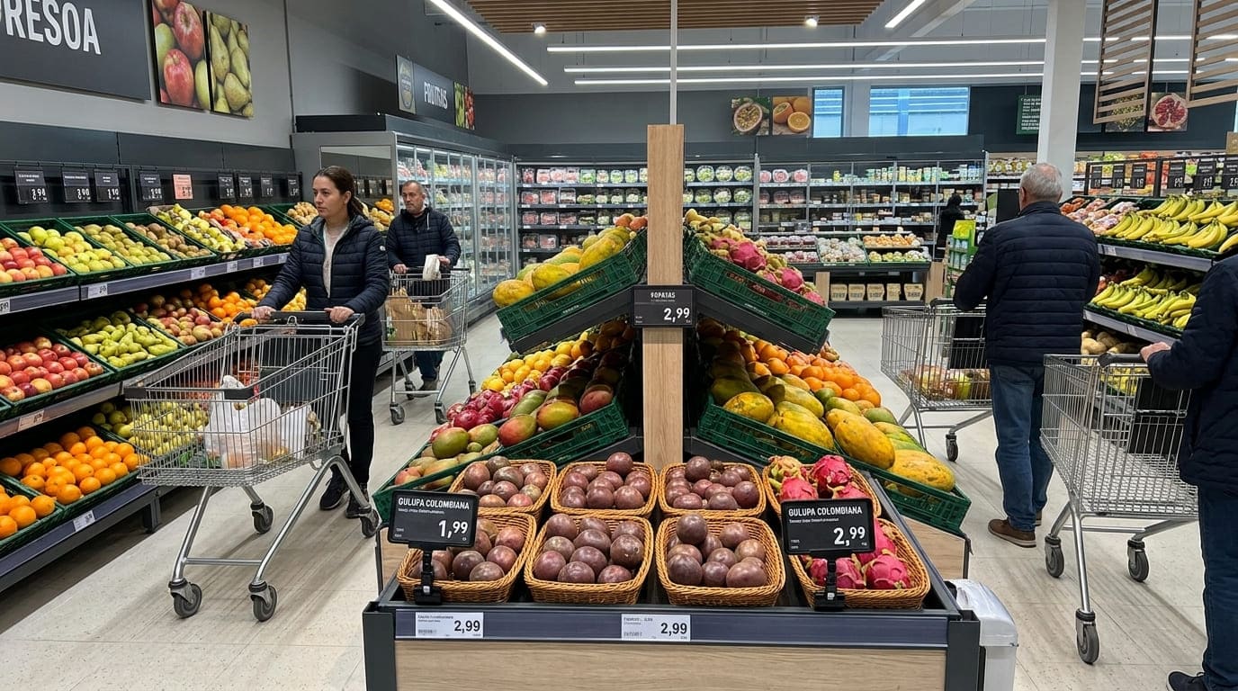 Nuestro modelo: por qué pagamos en Prosagro precios justos a los productores de gulupa 2 Supermercado Europeo donde se vende gulupa