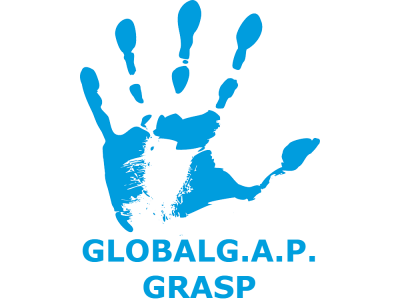Logotipo de Global GAP GRASP certificación de gulupa